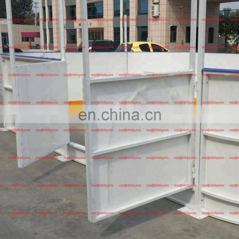 Safety ice rink barrier / hdpe plastic dasher board / playground fence