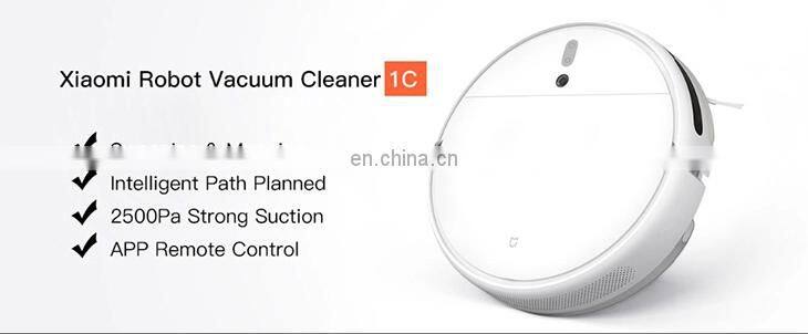 Original Xiaomi Mijia Smart Home 1C Robot Vacuum Cleaner 2500Pa Strong Suction Robot Vacuums