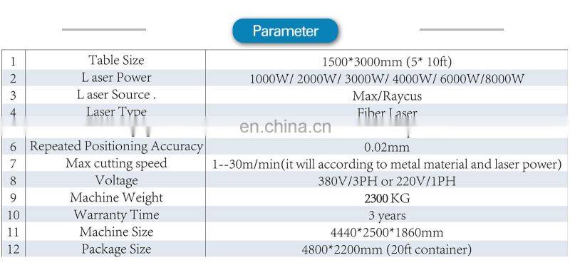 Cost effective CNC fiber laser cutting machine for metal sheet tube pipe