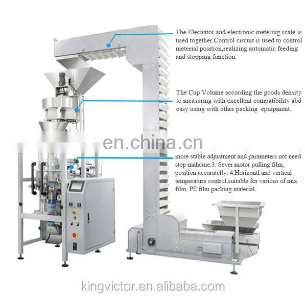 Full Automatic Bag Packaging Machine for Cassava Gari (Granules)