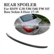 for Tesla Model 3 T style Carbon Fiber Car Rear Trunk Wing Spoiler 16-18