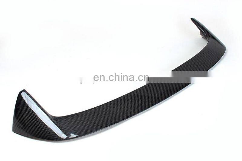 Car Carbon Fiber V Style Roof Spoiler Wing for VW Golf VII 7 2014