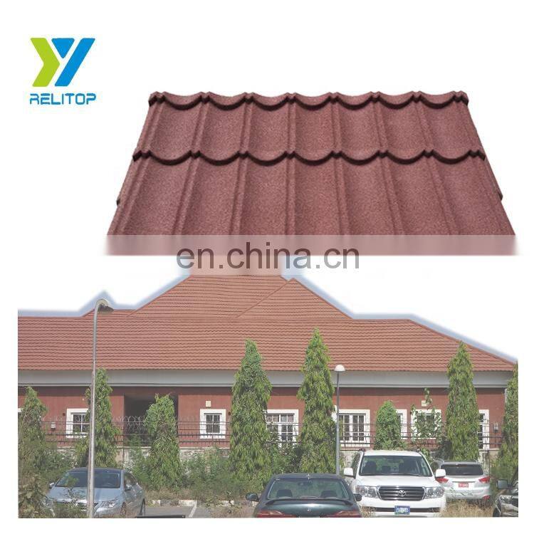 Free Sample Long Span Different Types Shingle Stone Coated Aluminum Metal Roofing Sheet
