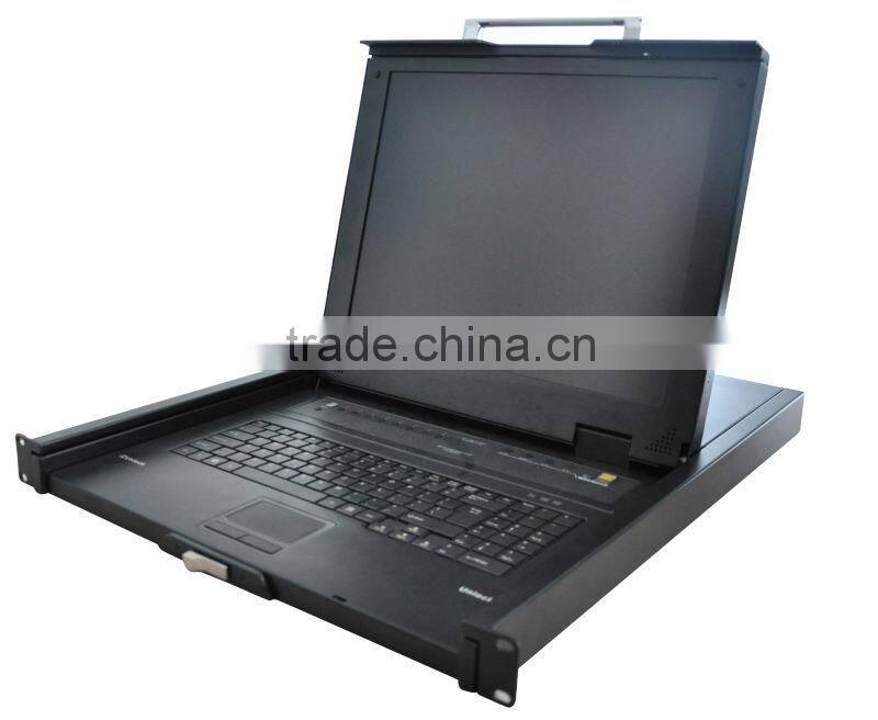 17 inch LCD CAT5 16 port KVM Console