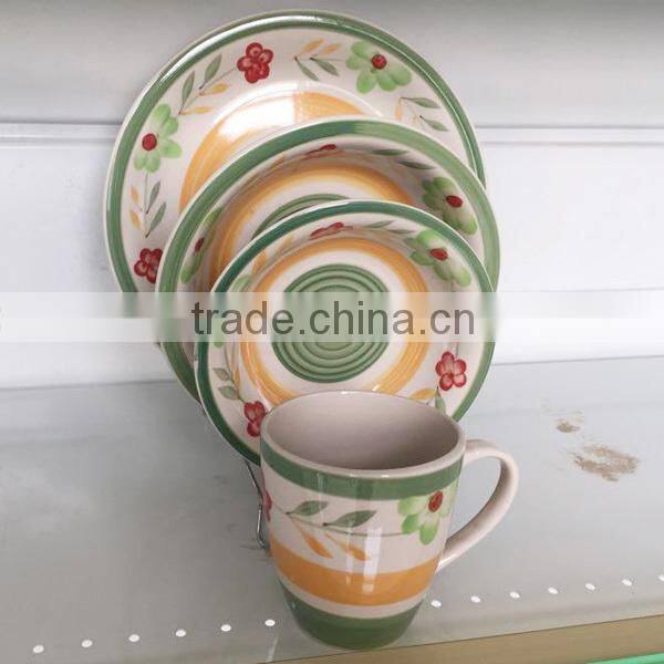 fine stoneware dinnerware, ceramic pakistan dinner sets, handprinted dinner set