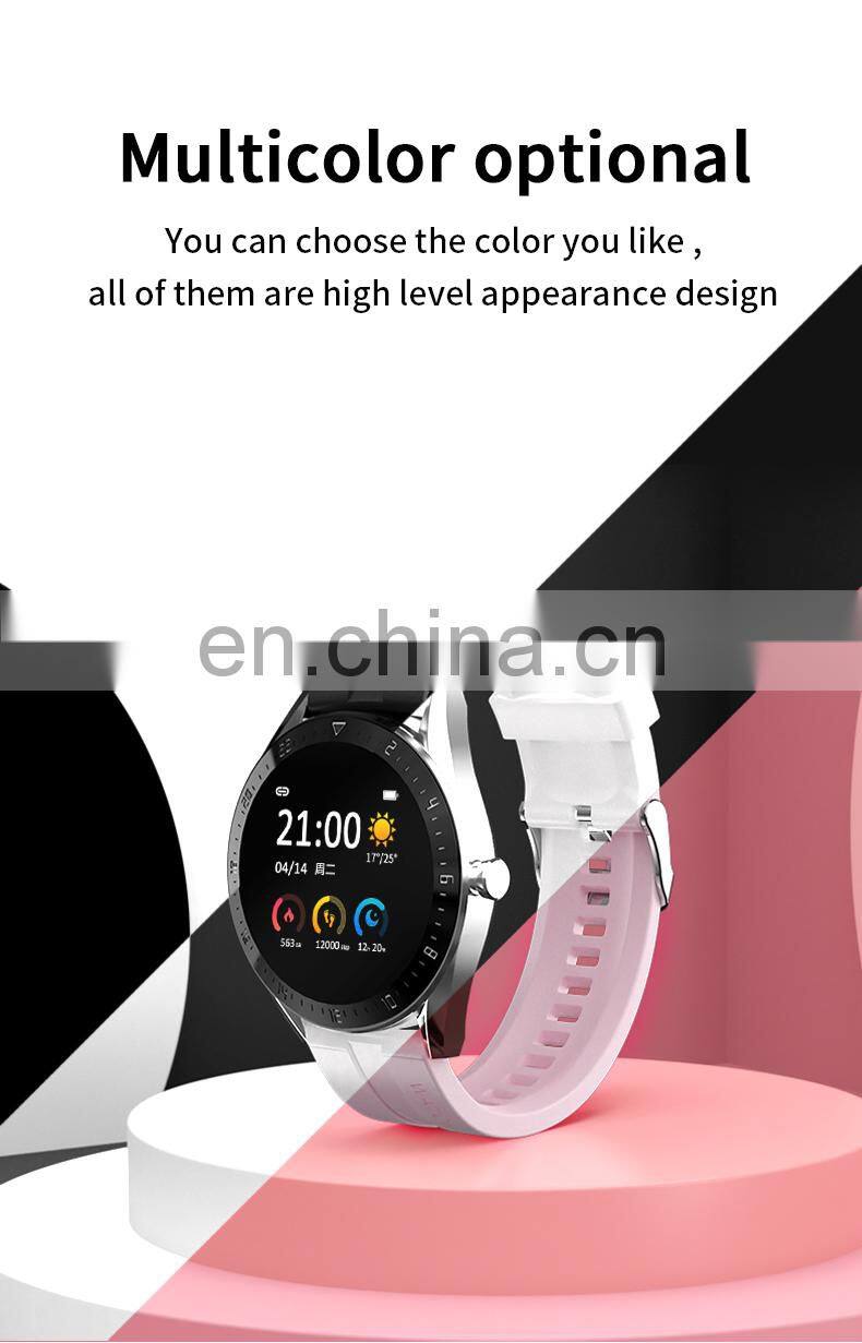 K60 Men Women Touch Screen Smartwatch Heart Rate Fitness Tracker Music Sport Smart Watch