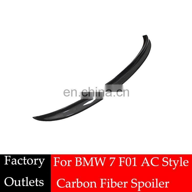 Runde Customized Ac Style F01 Carbon Fiber Spoiler For Bmw 7 Series F01 Trunk Spoiler