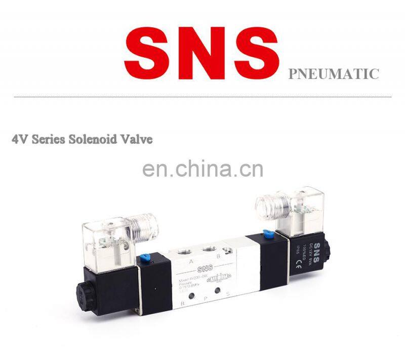 SNS 4V230-08 series inlet double coils pilot-operated electric solenoid valve