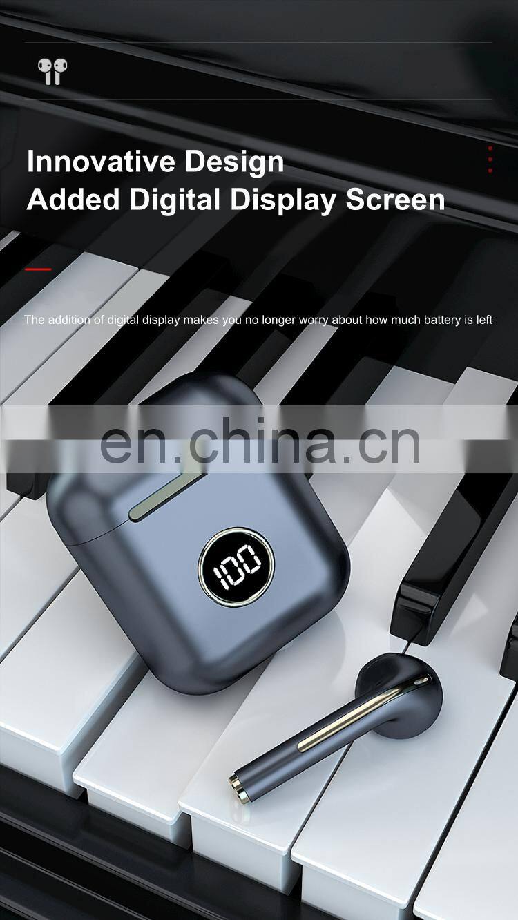 Hands free Earpiece True Auriculares Stereo LED power display BT 5.0 wireless earphone tws earbuds wireless 2021