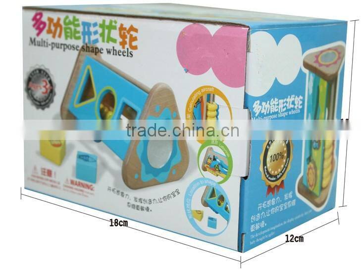 2015 Multi Function Calculation Beads Color Wood Beads Educational Kid Beads Toy