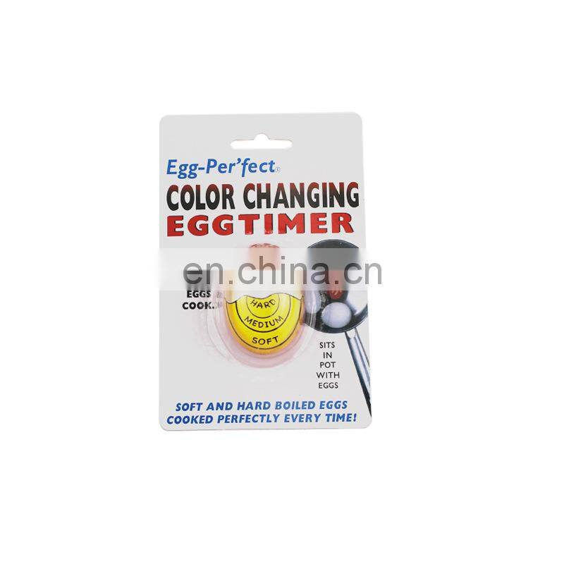Egg Color Changing Timer Yummy Soft Hard Boiled Eggs Cooking Kitchen Eco-Friendly Resin Egg Timer Red timer tools