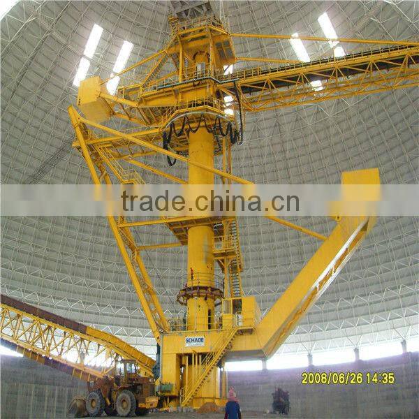 Steel structure dome coal storage shed design