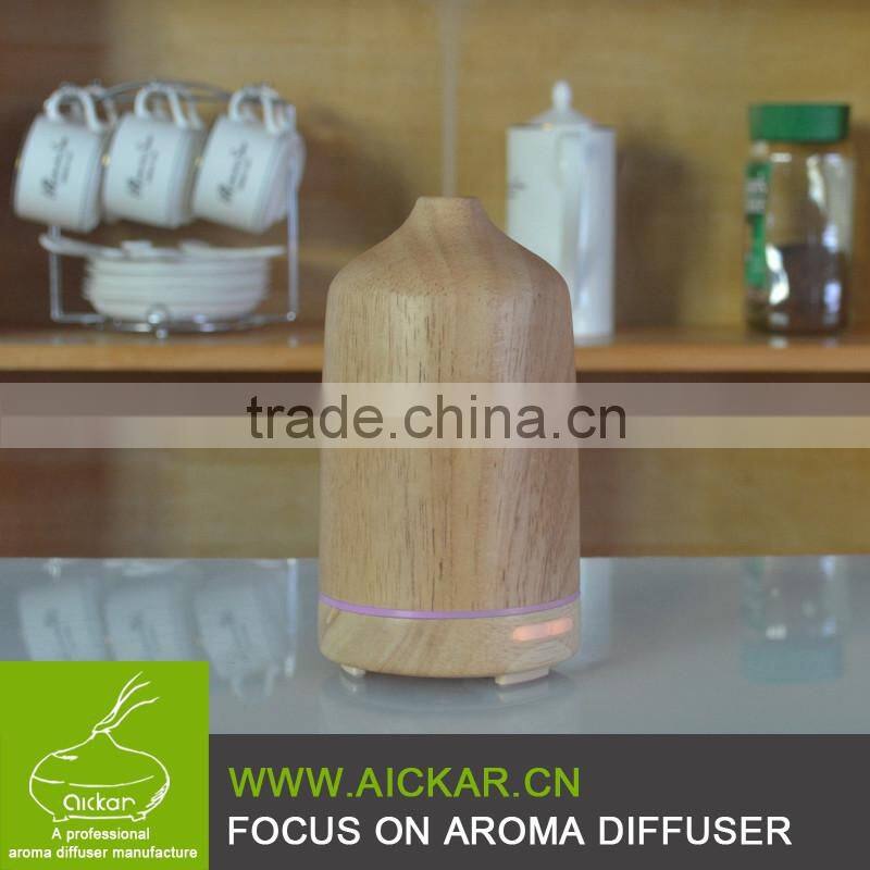 New Products 2016 Innovative Light Wood Grain Essention Oil Aromatherapy Diffuser