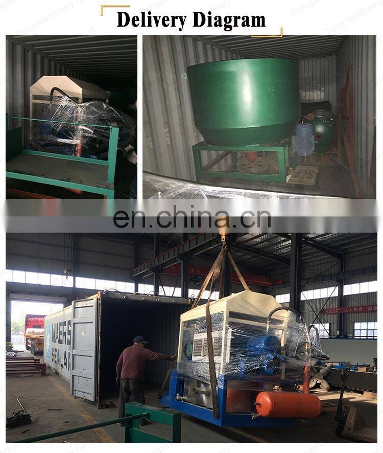 pulp moulding egg fruit tray machine Recycling Waste Paper Egg Tray Machine With CE Approved