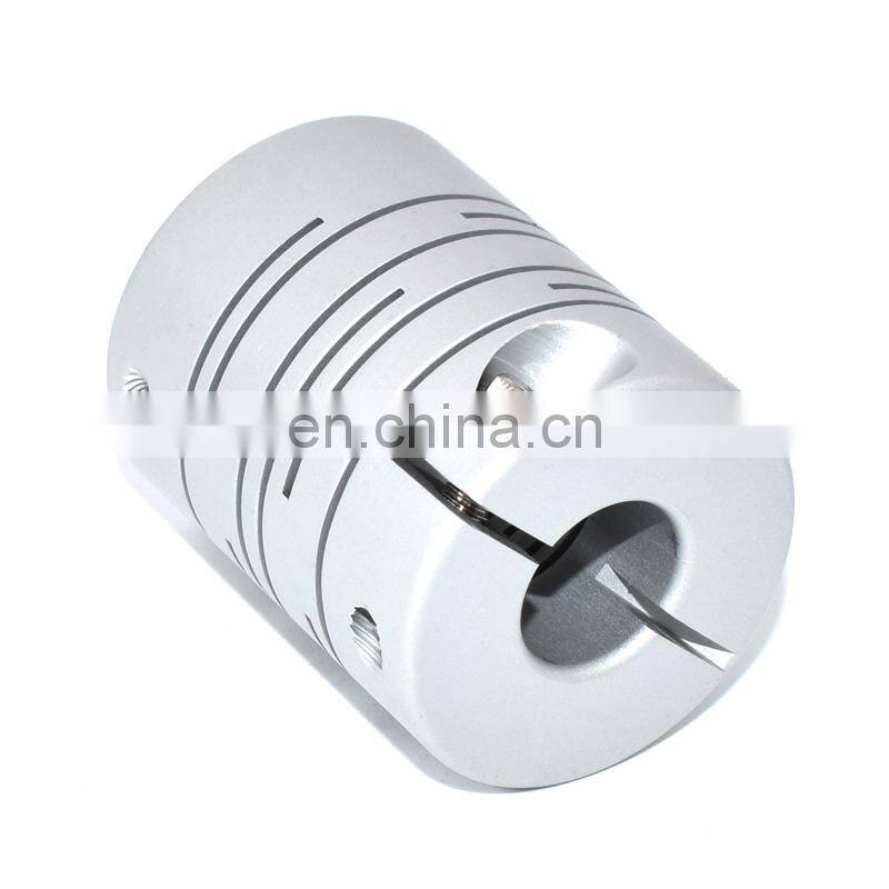 Cnc Flexible Shaft Coupling Double Diaphragm Clamp Series Shaft Couplings Aluminum Coupling For Encoder And Miniature Moto