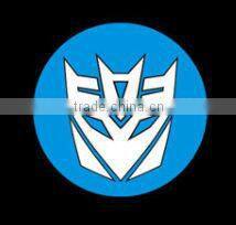 transformers car led laser logo door lights