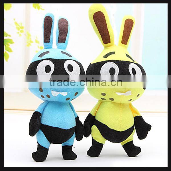 custom design big plush rabbit toys for kids