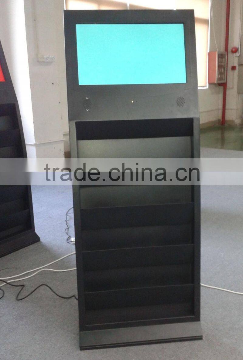 21.5" Indoor Looping Video Lcd Advertising Display 100% Warranty Wholesale Price Lcd Stand Kiosk