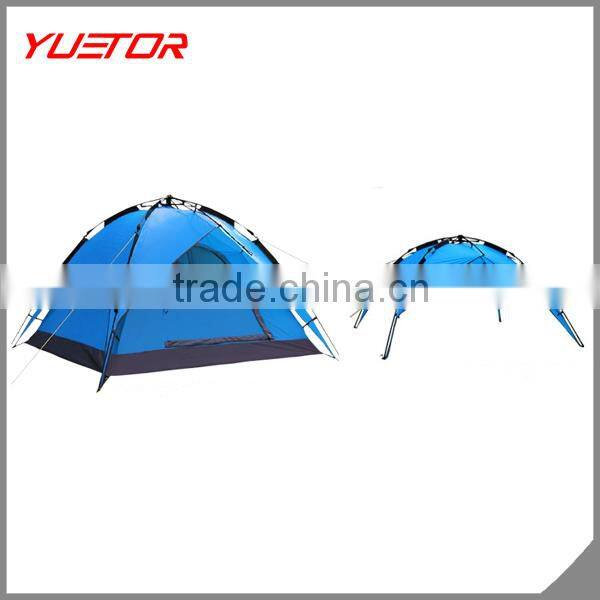 3 in 1 outdoor Double Layers and Oxford cloth Fabric Instant Setup camping tent