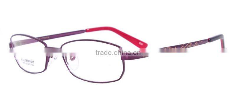 Women eyewear china and new model eyewear frame glasses by memory material