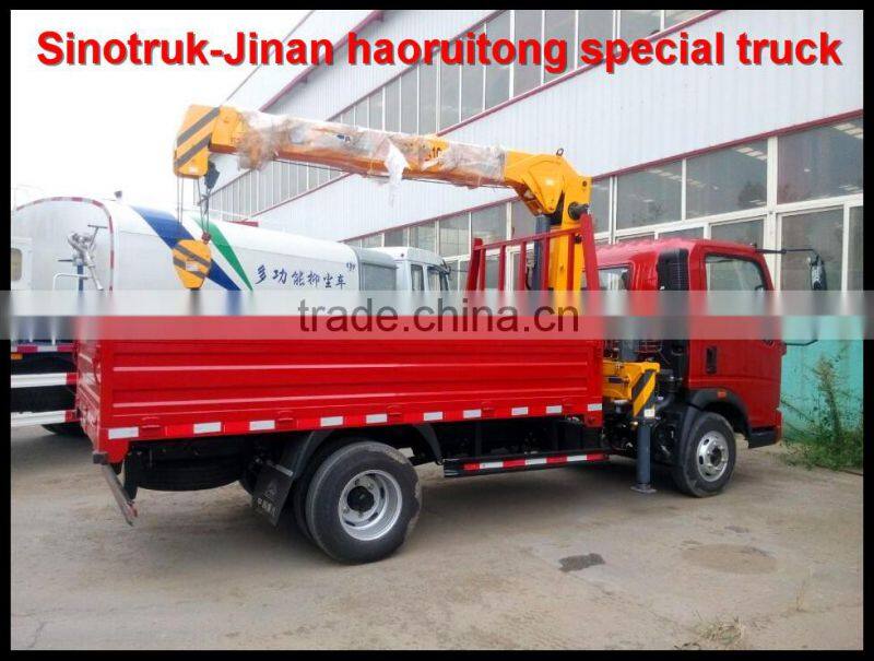 light trucks with 3 ton overhead crane made in china