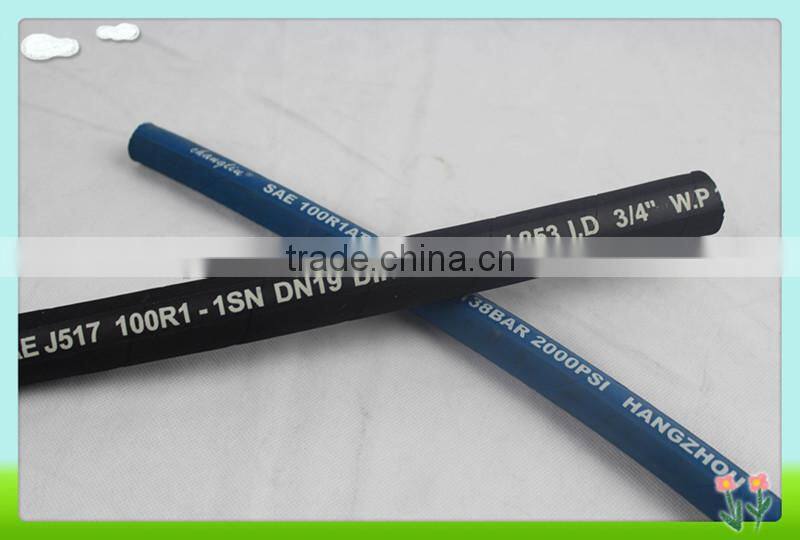 High Pressure Hydraulic Rubber Hose for Machine Tool and Eng