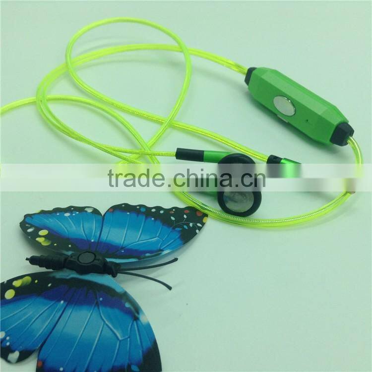 Factory price promotional earphone bluetooth new design led earphone pouch wholesale china