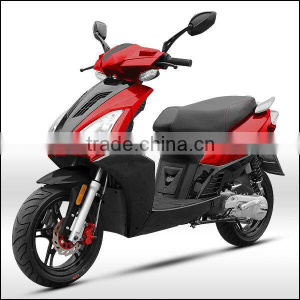 A9--2016 ZNEN popular gas scooter 125CC with EEC EPA DOT Self-development and patent products LED light cheap 125CC scooter
