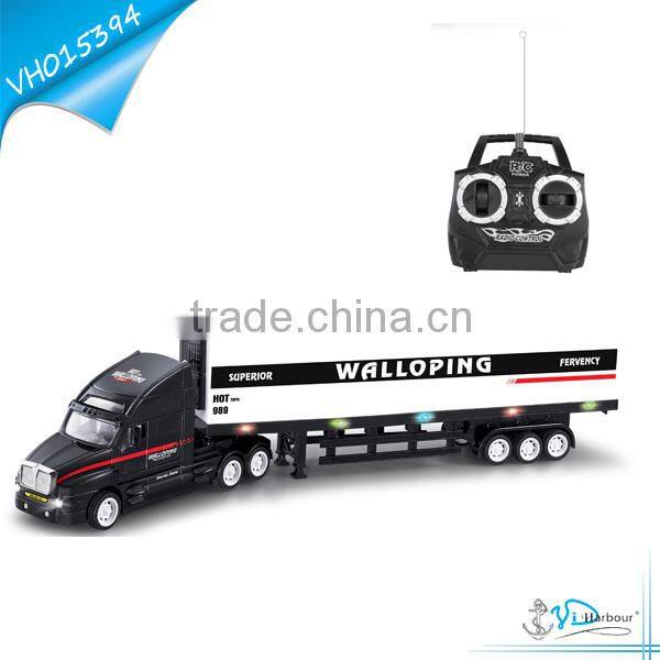 High Quality 4 Channel RC Container Truck with Music and Light