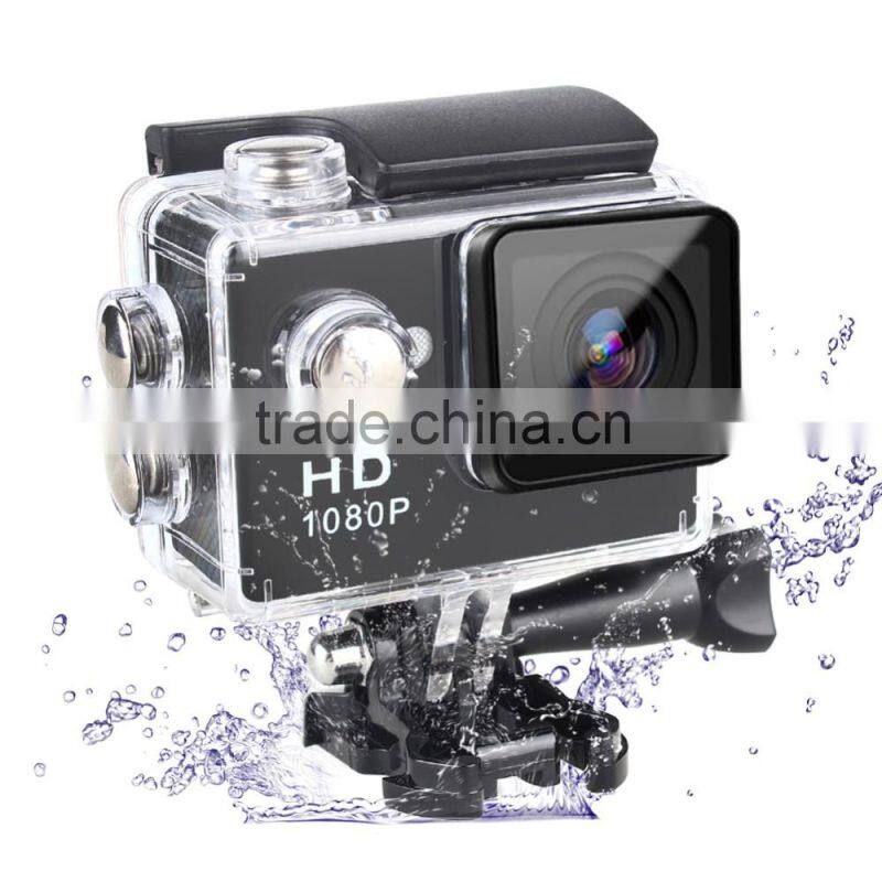 2016 New Sports Camera A9 1080P Full HD 2.0 inch 30M Waterproof Mini Camera