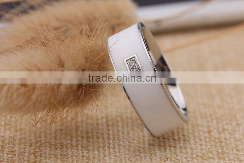 Fashion high quality titanium NFC smart ring for Android and Windows phone
