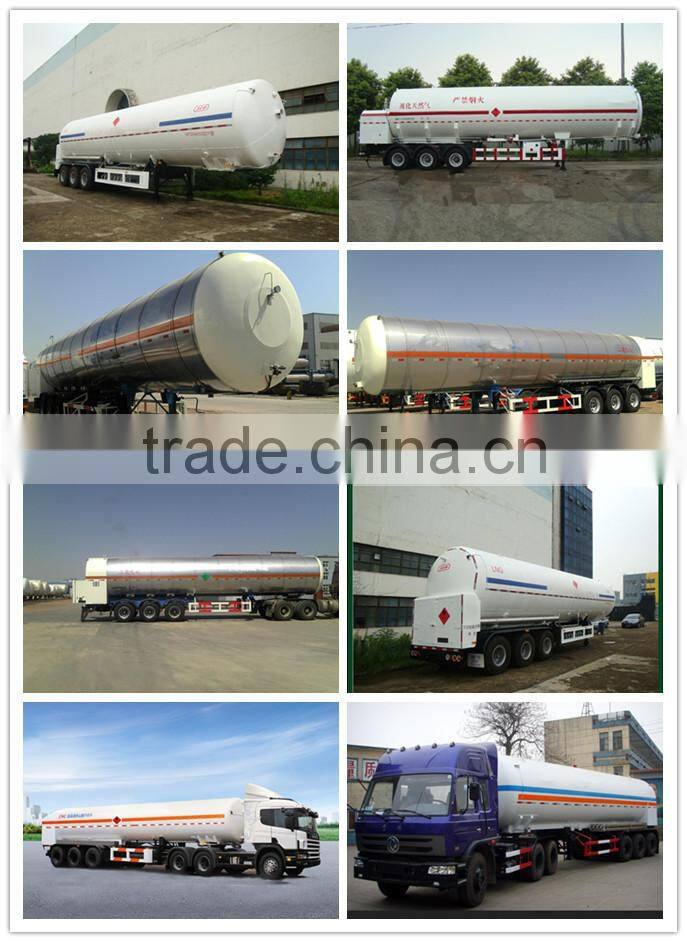 high capacity lng tank trailer, LPG gas tanks sale to Africa