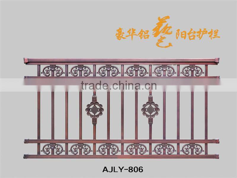 AJLY-606 factory price Art Aluminum Villa Exterior/Entrance door/gate