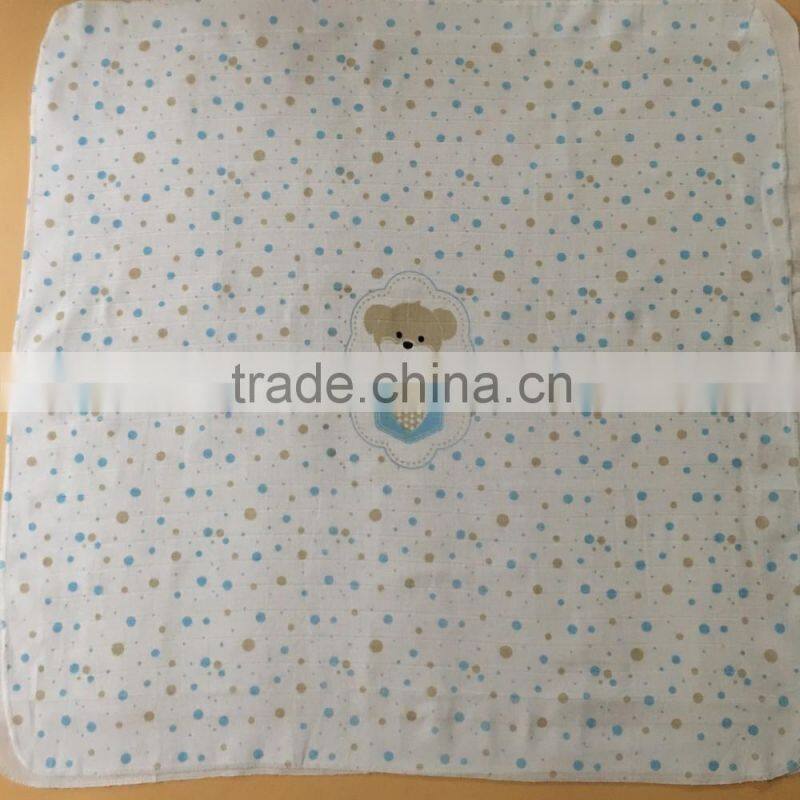100% cotton print baby diaper 5pcs sets