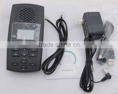 Professional Telephone call recorder 1.5-inch screen WAV maximum support 32G