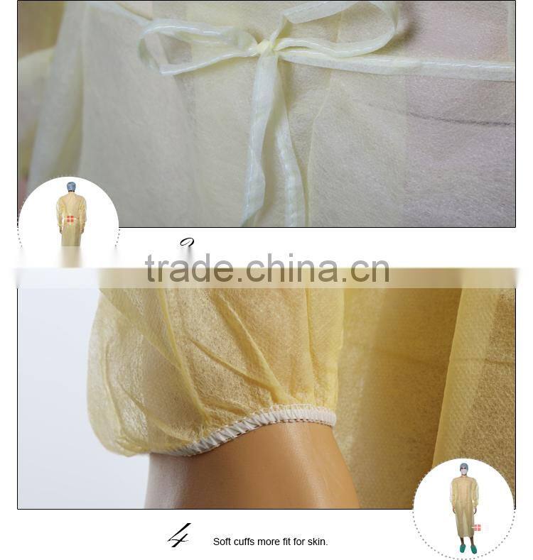 dental isolating patients operating gown