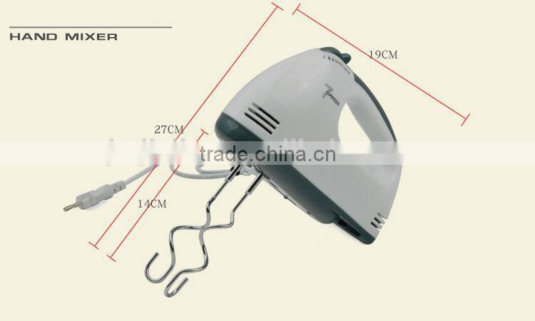 China Supplier High Quality 7 Speeds Mini Hand Mixer