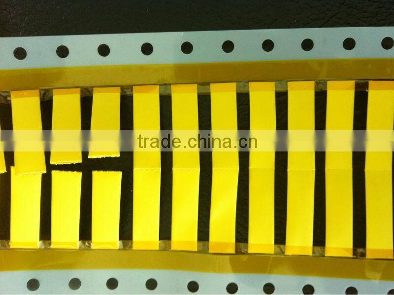 3:1 1/4 inch heat shrink cable marker sleeve for electrical wires