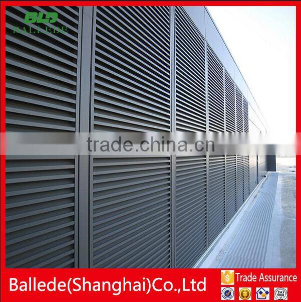 waterproof commercial louver fence
