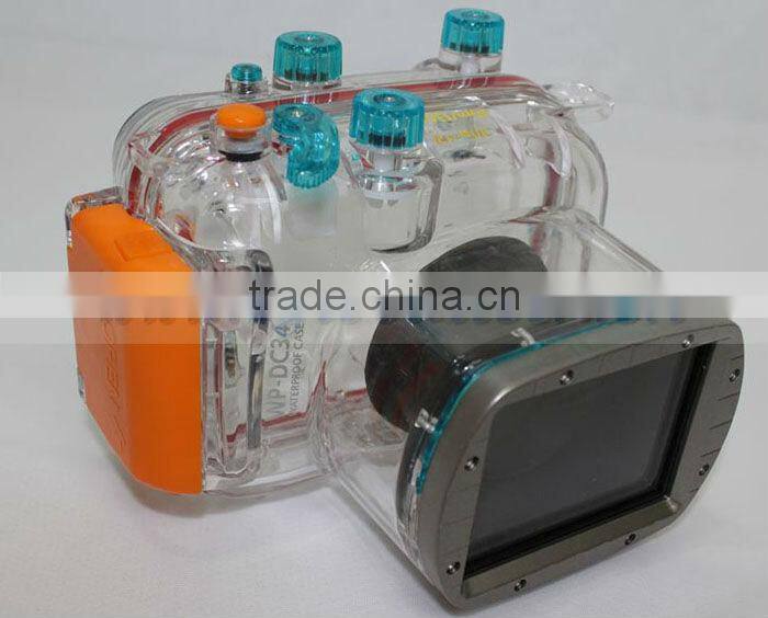 40M/130ft Diving Camera Case Underwater Waterproof Camera Housing Casing Hard Bag Diving Equipment for Canon