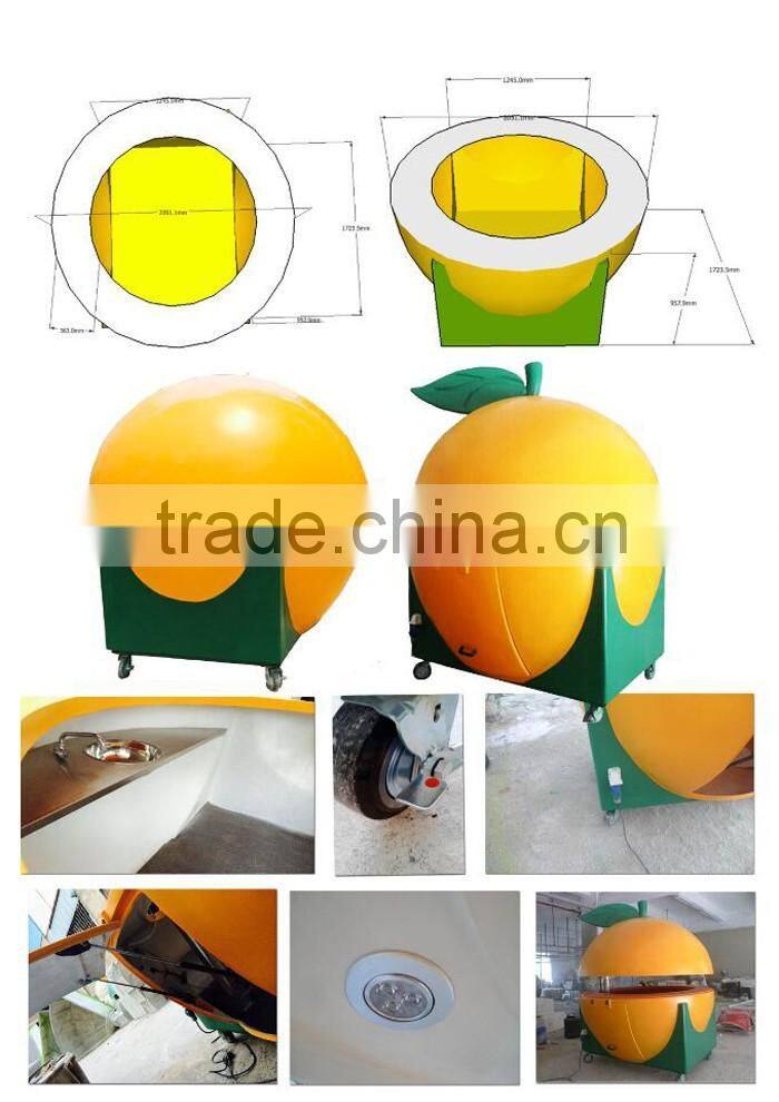 Mobile Food Warmer Carts/Hot Dog Trailer /Mobile Food KIOSK