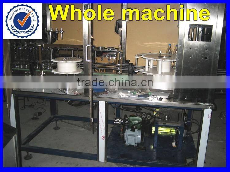 Trade assurance Automatic high speed alcohol filling and capping machine