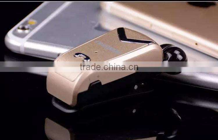 Fineblue hot sale item F-V2 bluetooth earphone headset can be connected two phones in-ear mini bluetooth headset