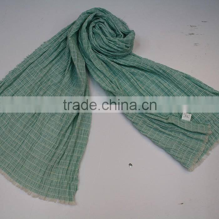 good quality crumple cotton infinity scarf