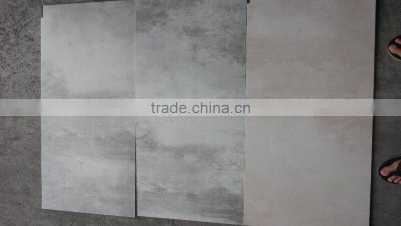 2015 new design 450*900mm grey color non slip porcelain rustic tiles