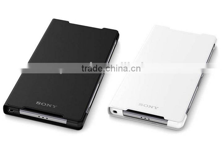 Manufacturer cover case for z2 cover, official cover for Sony Z2 Official case