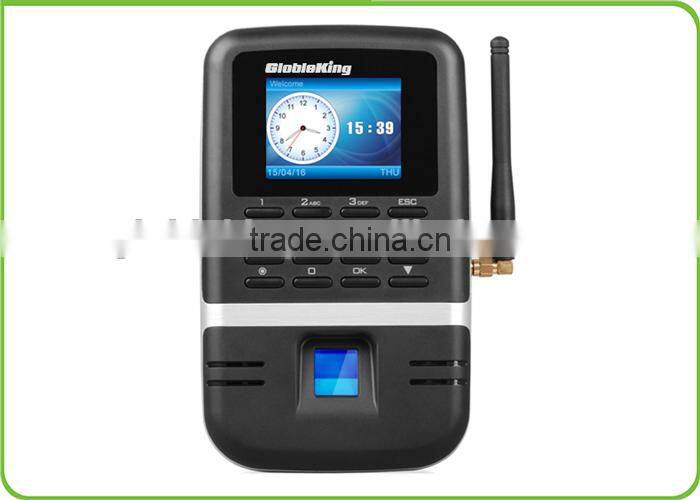wireless fingerprint reader time attendance terminal with gprs