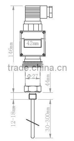 Digital display Temperature Transmitter