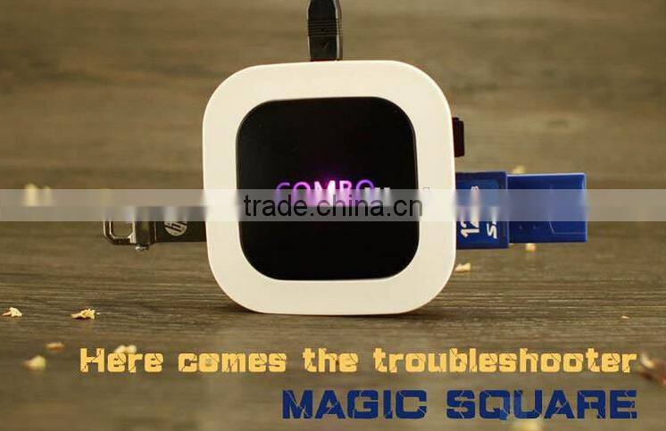 Promotional Gift USB 3.0 HUB with Card Reader Combo with LED Logo