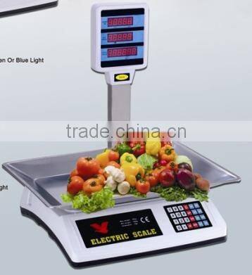 fashion electronic fruits digital scale with pole